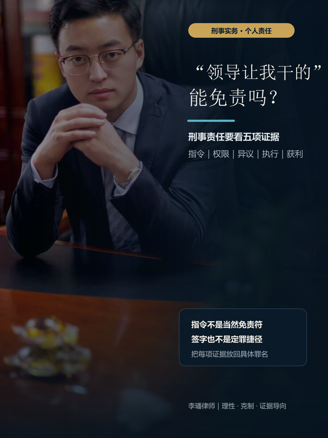 领导让我干的能否免责实务封面